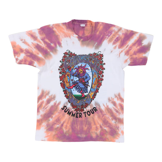 1995 Grateful Dead Summer Tour Tie Dye Shirt Style005