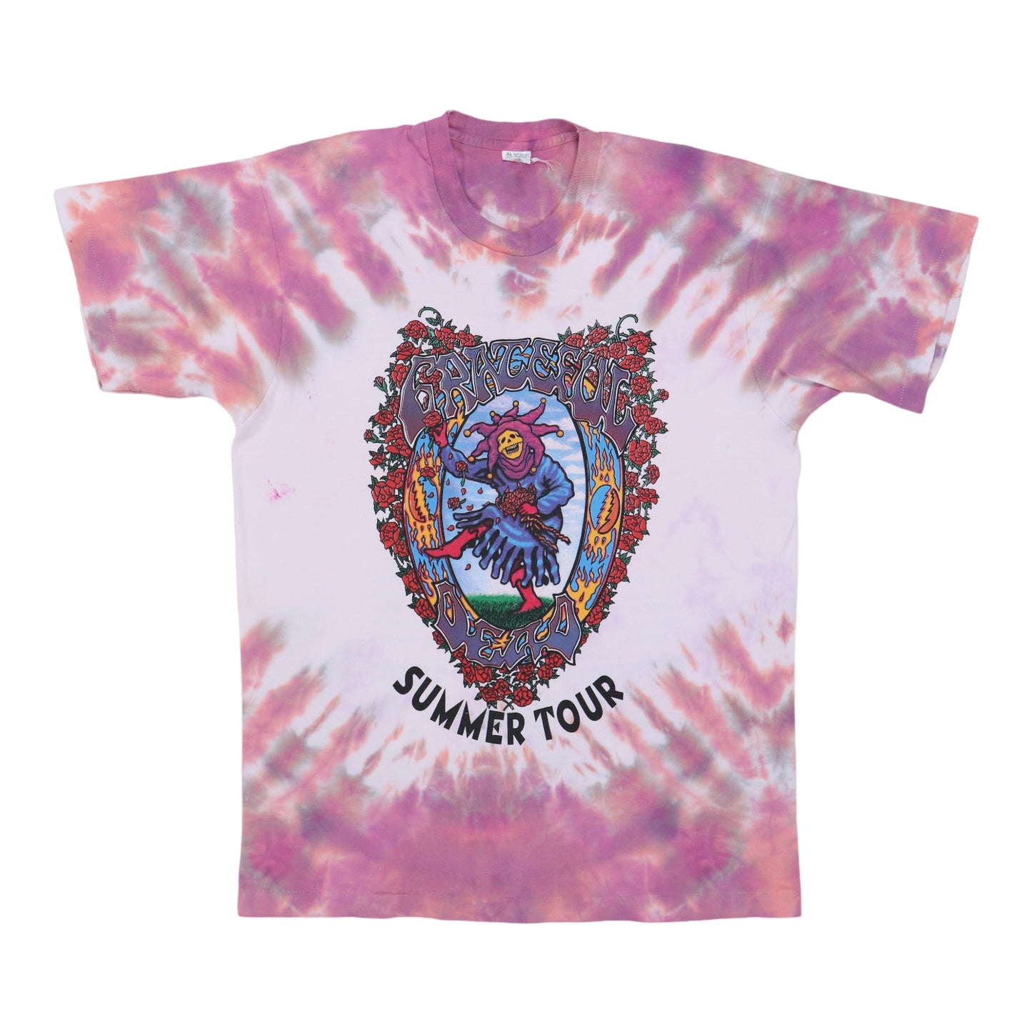 1995 Grateful Dead Summer Tour Tie Dye Shirt Style007
