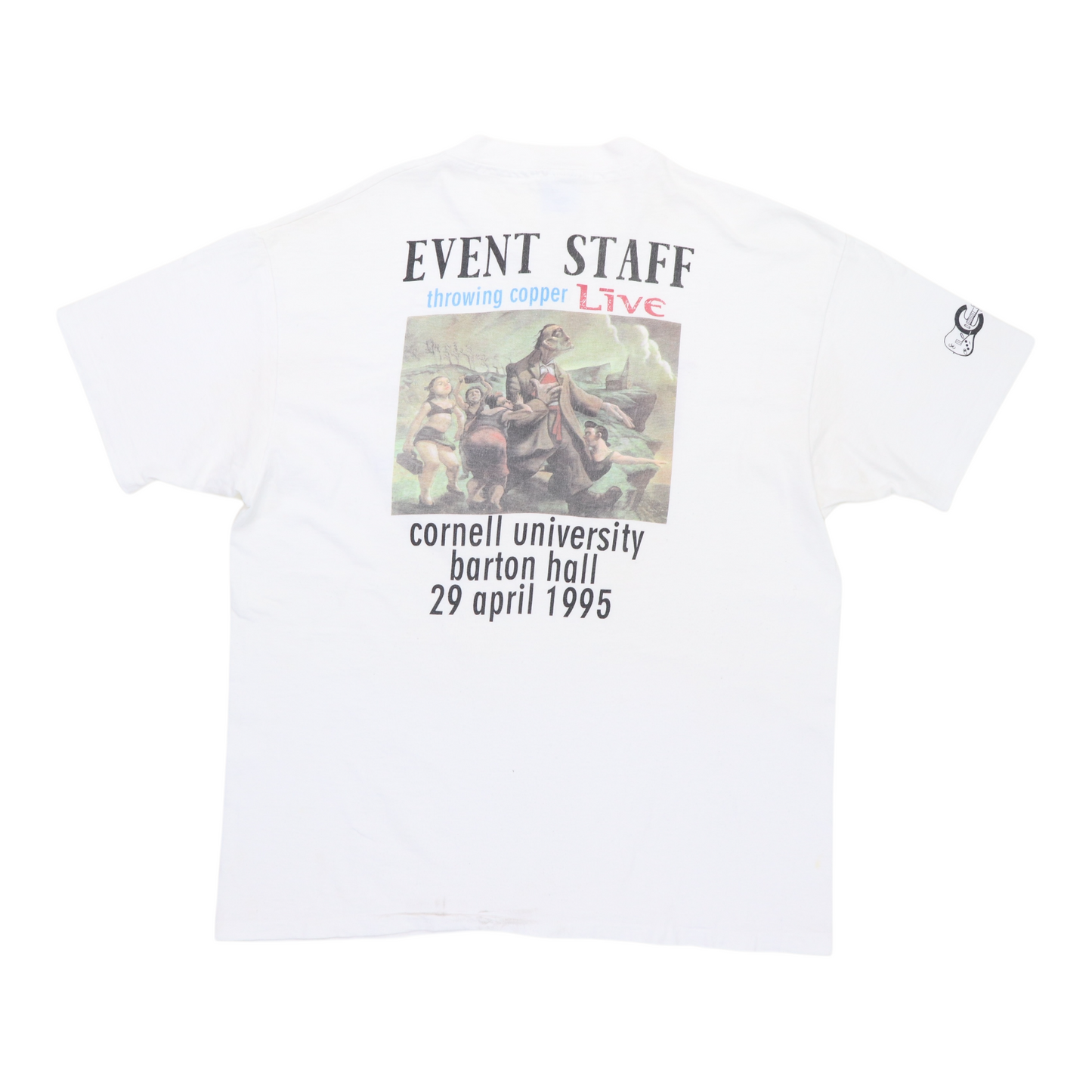 1995 Live Throwing Copper Cornell Univeristy Concert Staff Shirt