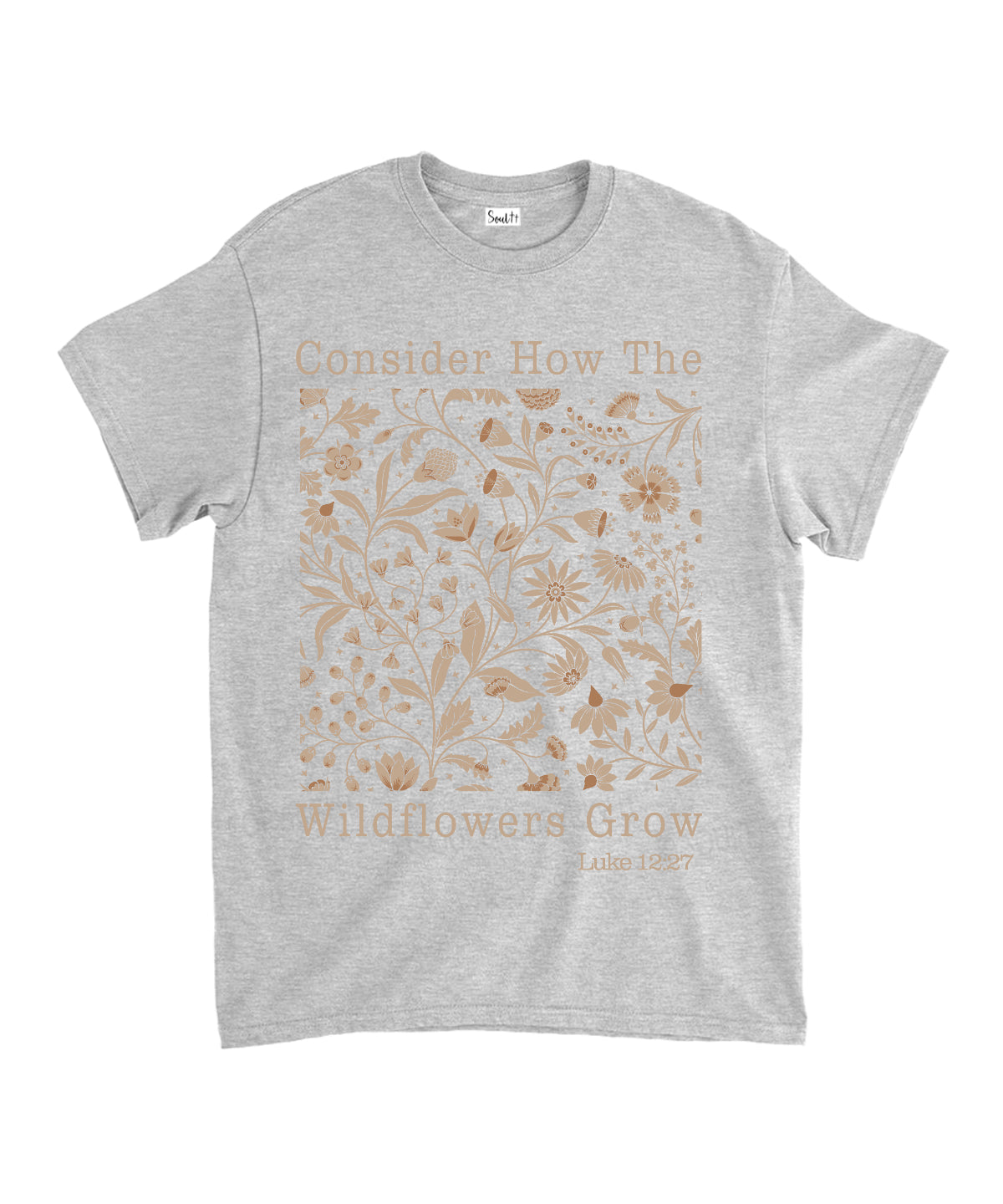 Daisy Consider How The Wildflower Grow Unisex Cotton Christian T-Shirt Hoodie, Sweatshirt | CiraTrend.com (Image 3)