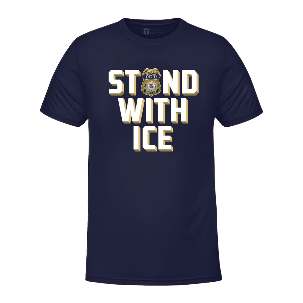 Stand With ICE T-Shirt Hoodie, Sweatshirt | CiraTrend.com (Image 1)