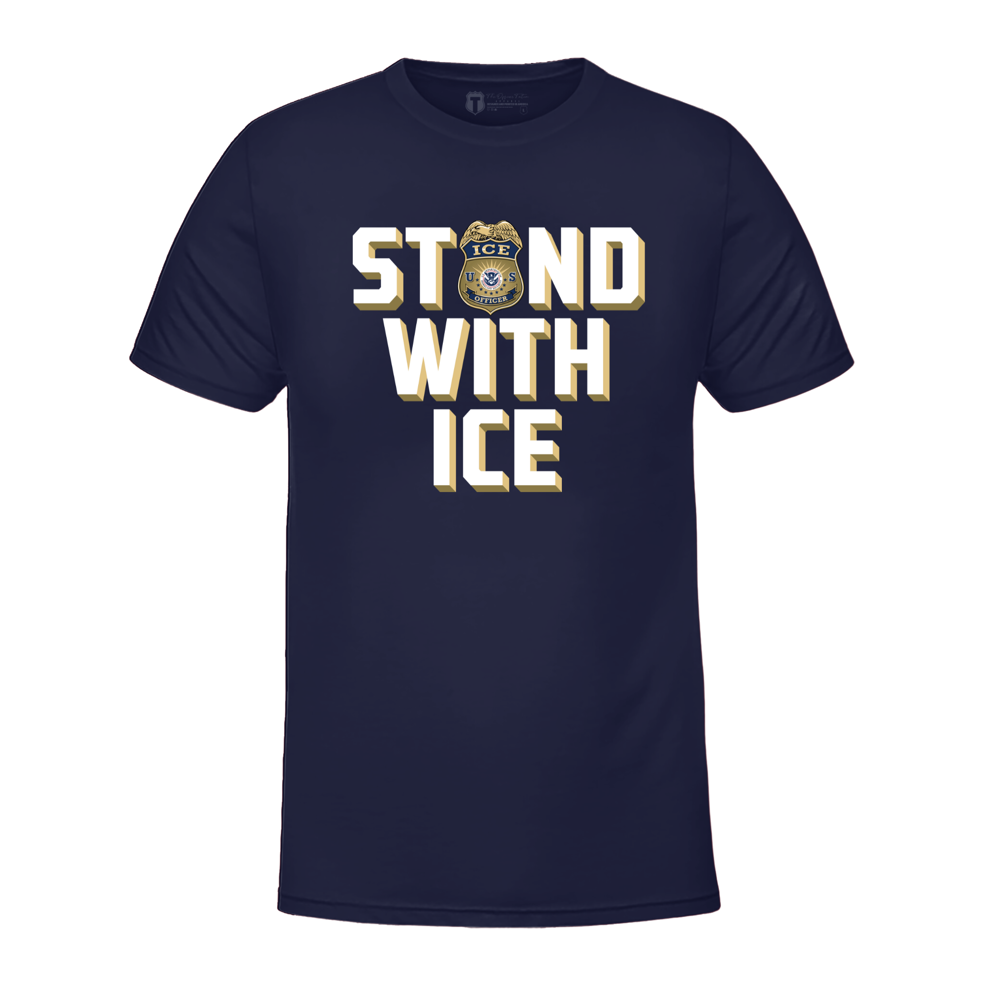 Stand With ICE T-Shirt Hoodie, Sweatshirt | CiraTrend.com (Image 1)