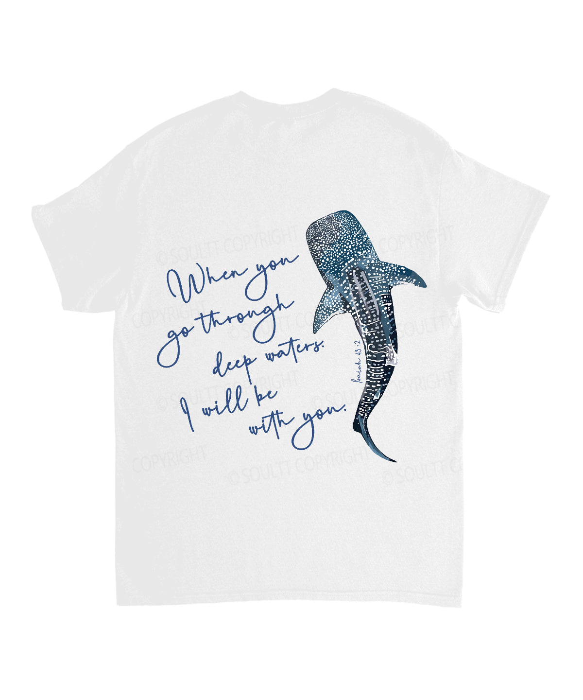 I Will Be With You Double Sided Unisex Cotton Christian T-Shirt Style005 Hoodie, Sweatshirt | CiraTrend.com (Image 3)
