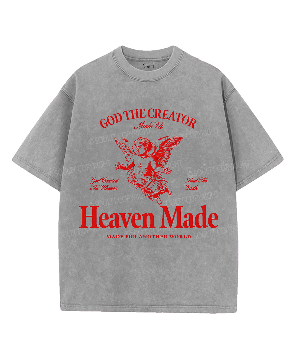 Heaven Made Washed Christian T-Shirts, Hoodie, Sweatshirt