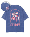 Fruit Of The Spirit Double Sided Unisex Washed Christian T-shirt Style013 Hoodie, Sweatshirt | CiraTrend.com (Image 1)