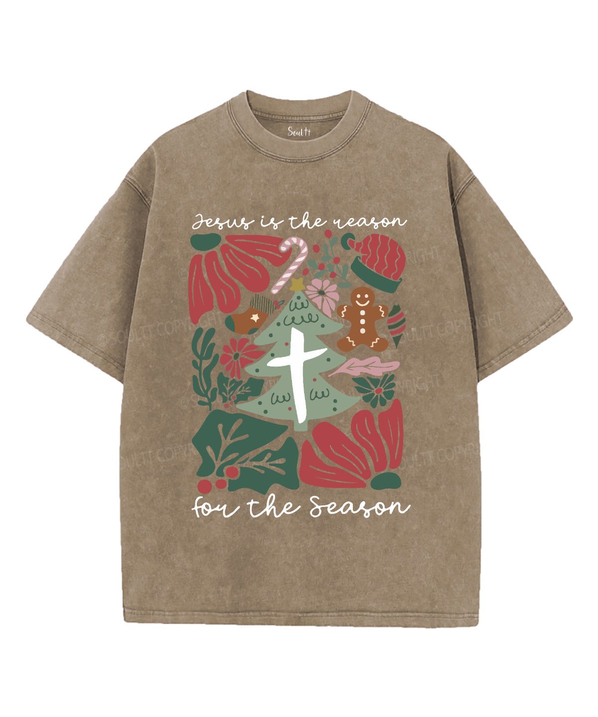 Jesus Is Season Single Sided Washed Christian T-Shirts, Hoodie, Sweatshirt