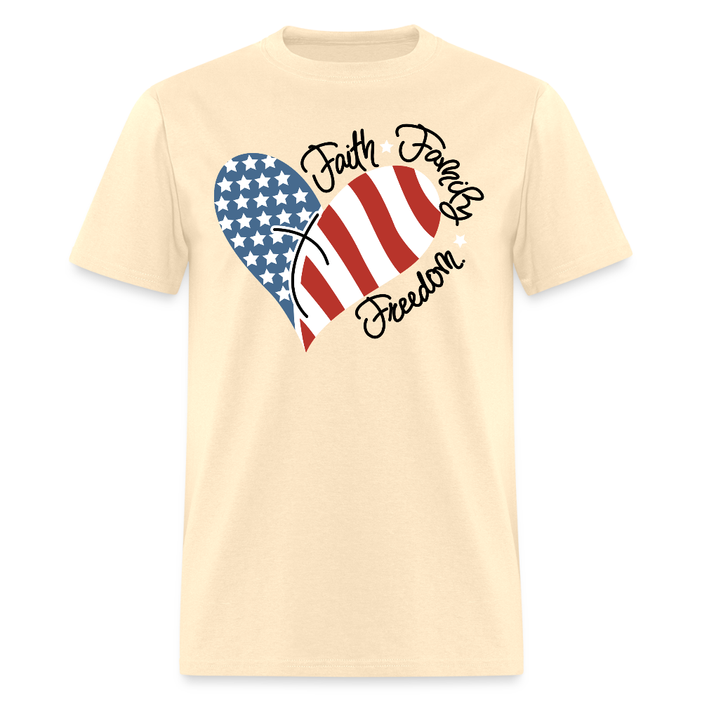 Faith Family Freedom American Flag T Shirt Hoodie, Sweatshirt | CiraTrend.com (Image 3)
