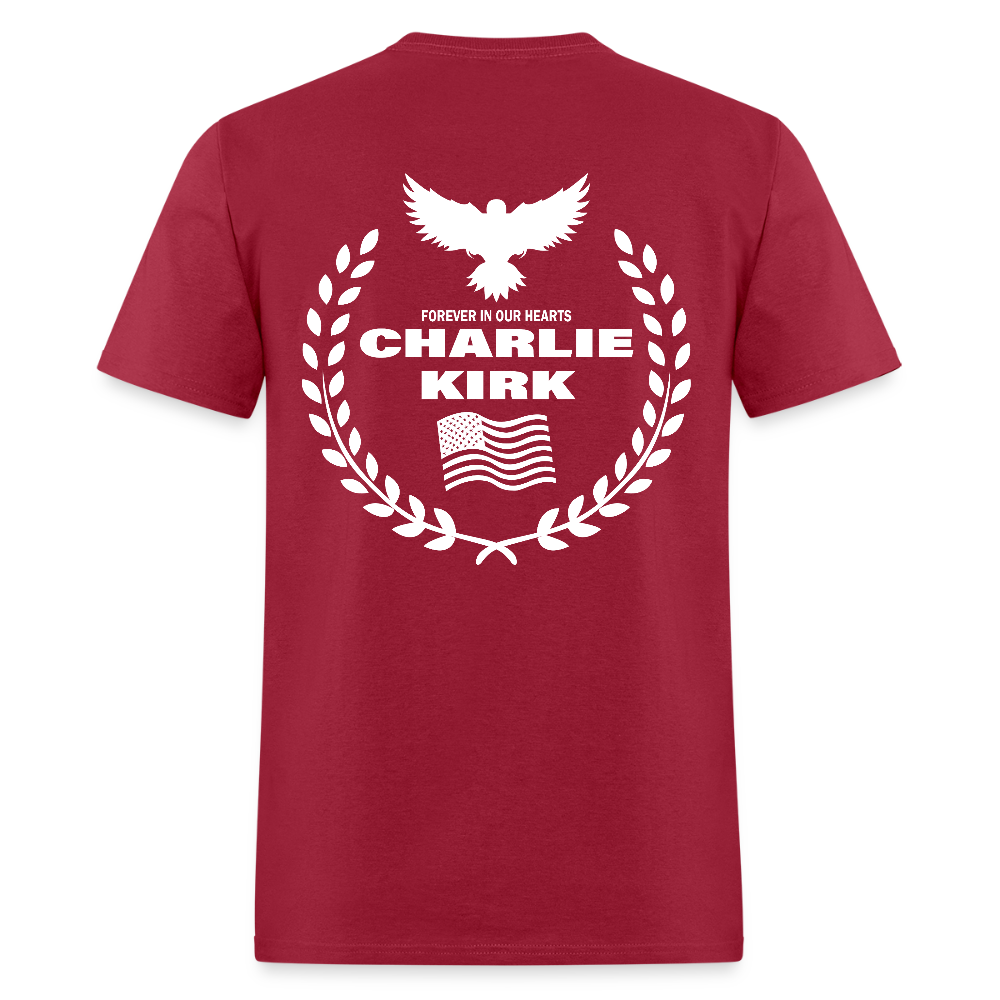 Freedom Charlie Kirk Forever In Our Hearts T Shirt Hoodie, Sweatshirt | CiraTrend.com (Image 4)