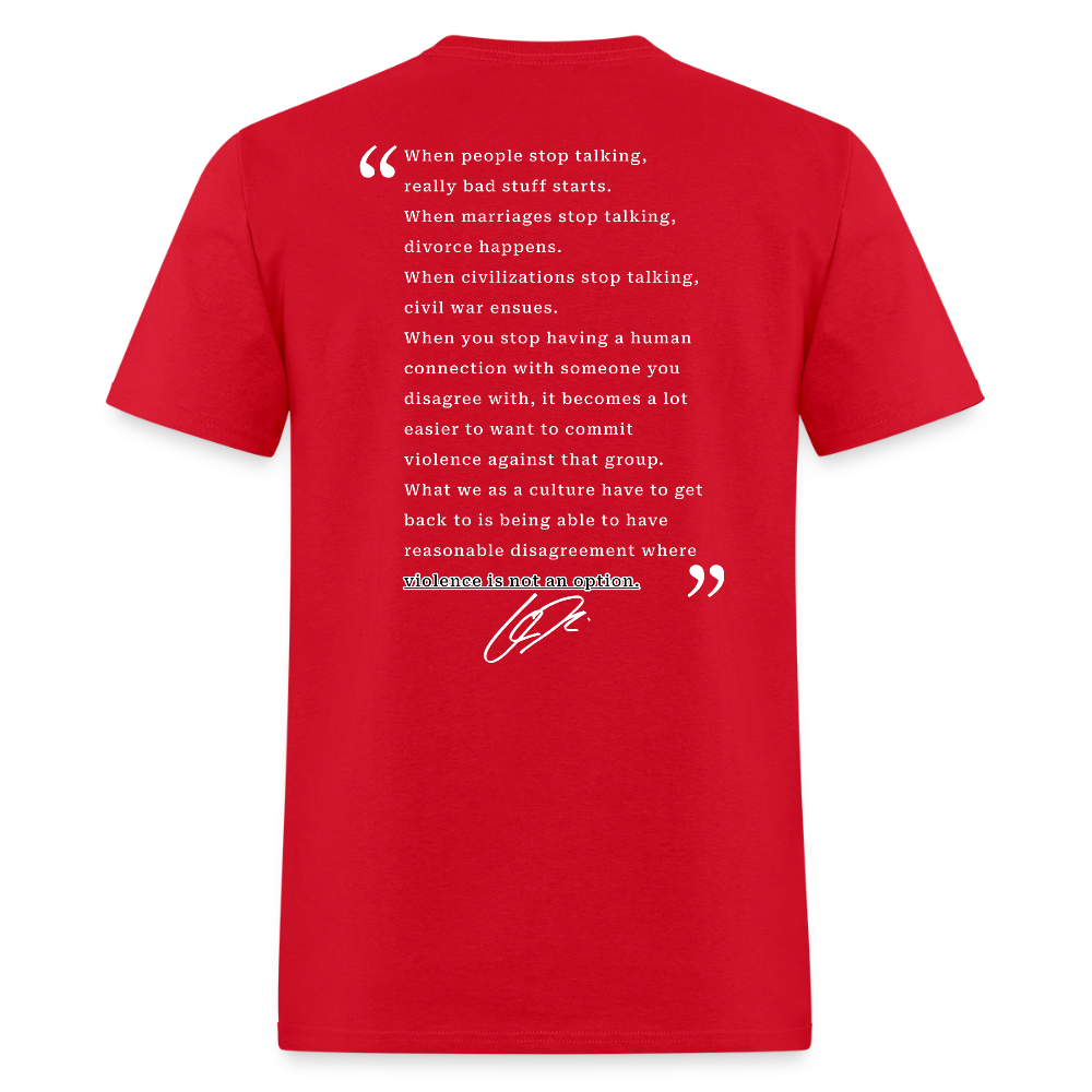 Freedom When People Stop Talking Charlie Kirk T Shirt - 2 Hoodie, Sweatshirt | CiraTrend.com (Image 2)