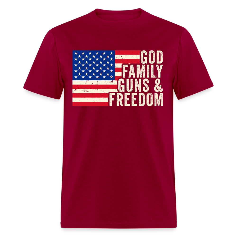 God Family Guns & Freedom T Shirt Hoodie, Sweatshirt | CiraTrend.com (Image 2)