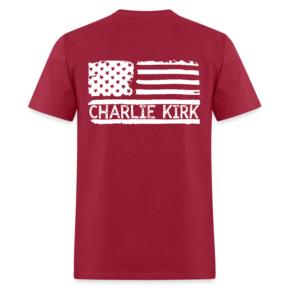 Charlie Kirk Freedom American Flag T Shirt - 2 Hoodie, Sweatshirt | CiraTrend.com (Image 4)