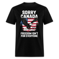 Sorry Canada Freedom Isn’t for Everyone T Shirt Hoodie, Sweatshirt | CiraTrend.com (Image 1)