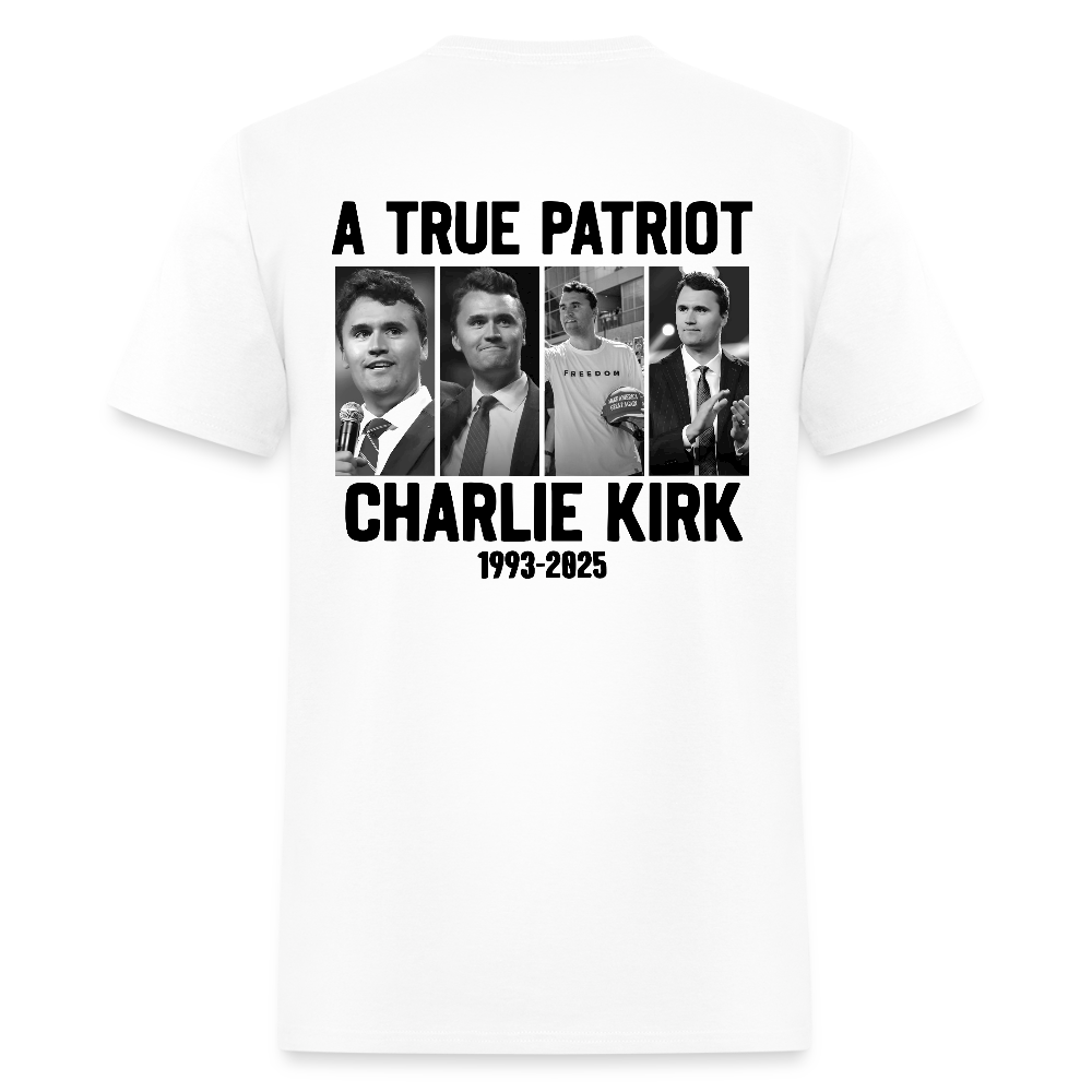 Freedom A True Patriot Charlie Kirk 1993 - 2025 T Shirt Hoodie, Sweatshirt | CiraTrend.com (Image 2)