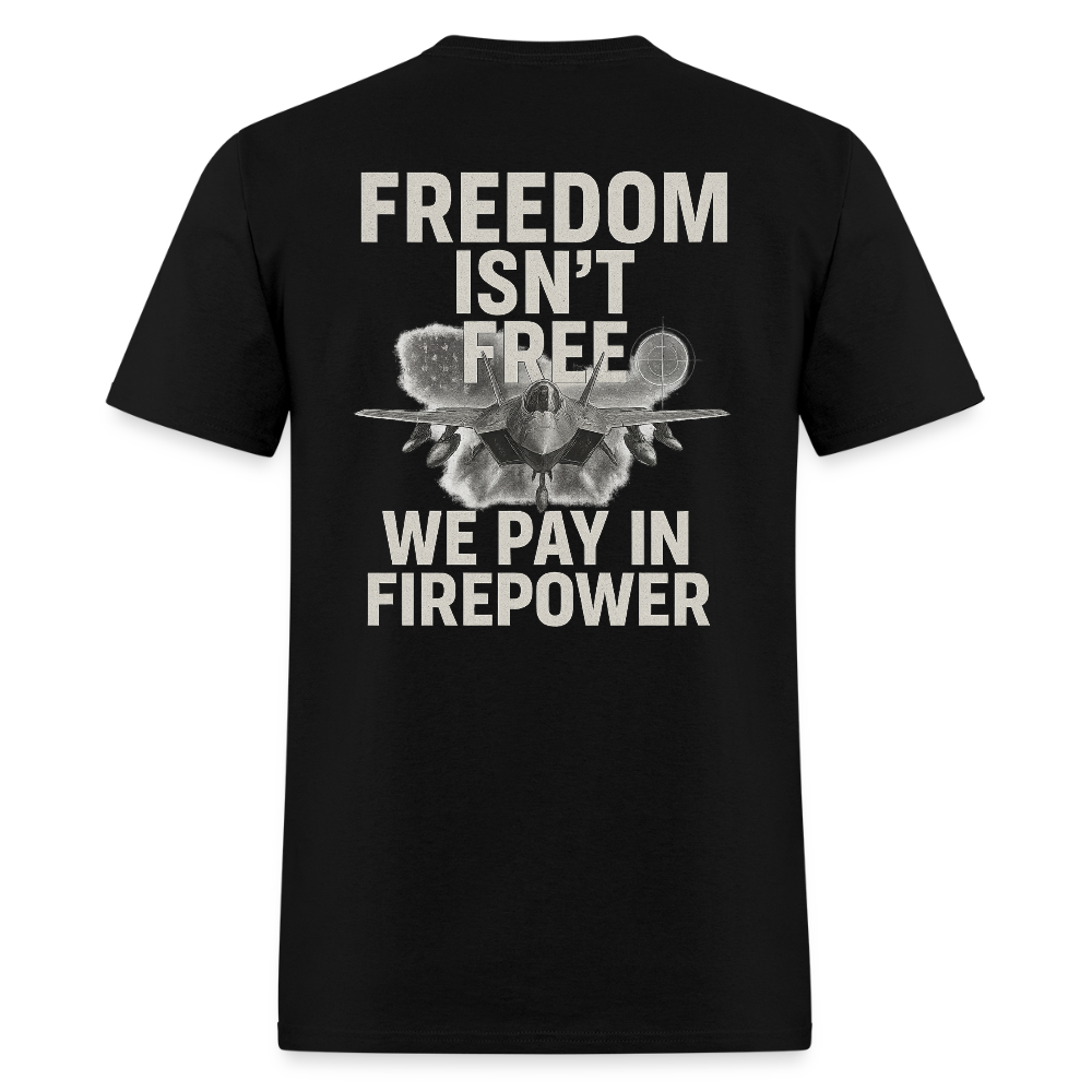 Freedom Isn’t Free – We Pay in Firepower T Shirt Hoodie, Sweatshirt | CiraTrend.com (Image 1)