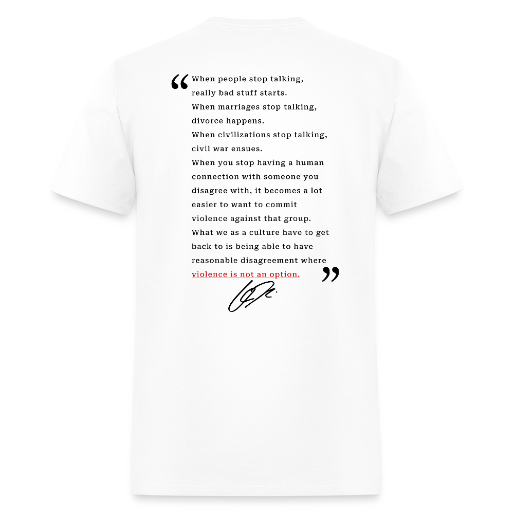 Freedom When People Stop Talking Charlie Kirk T Shirt Hoodie, Sweatshirt | CiraTrend.com (Image 2)