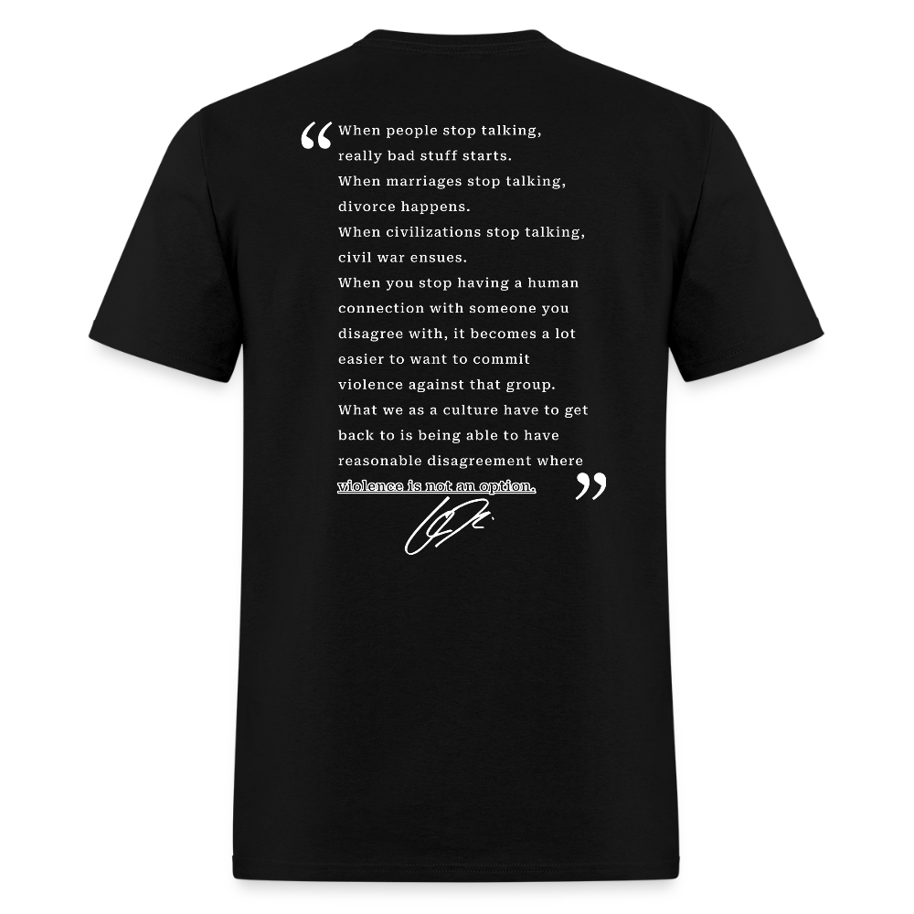 Freedom When People Stop Talking Charlie Kirk T Shirt - 2 Hoodie, Sweatshirt | CiraTrend.com (Image 4)