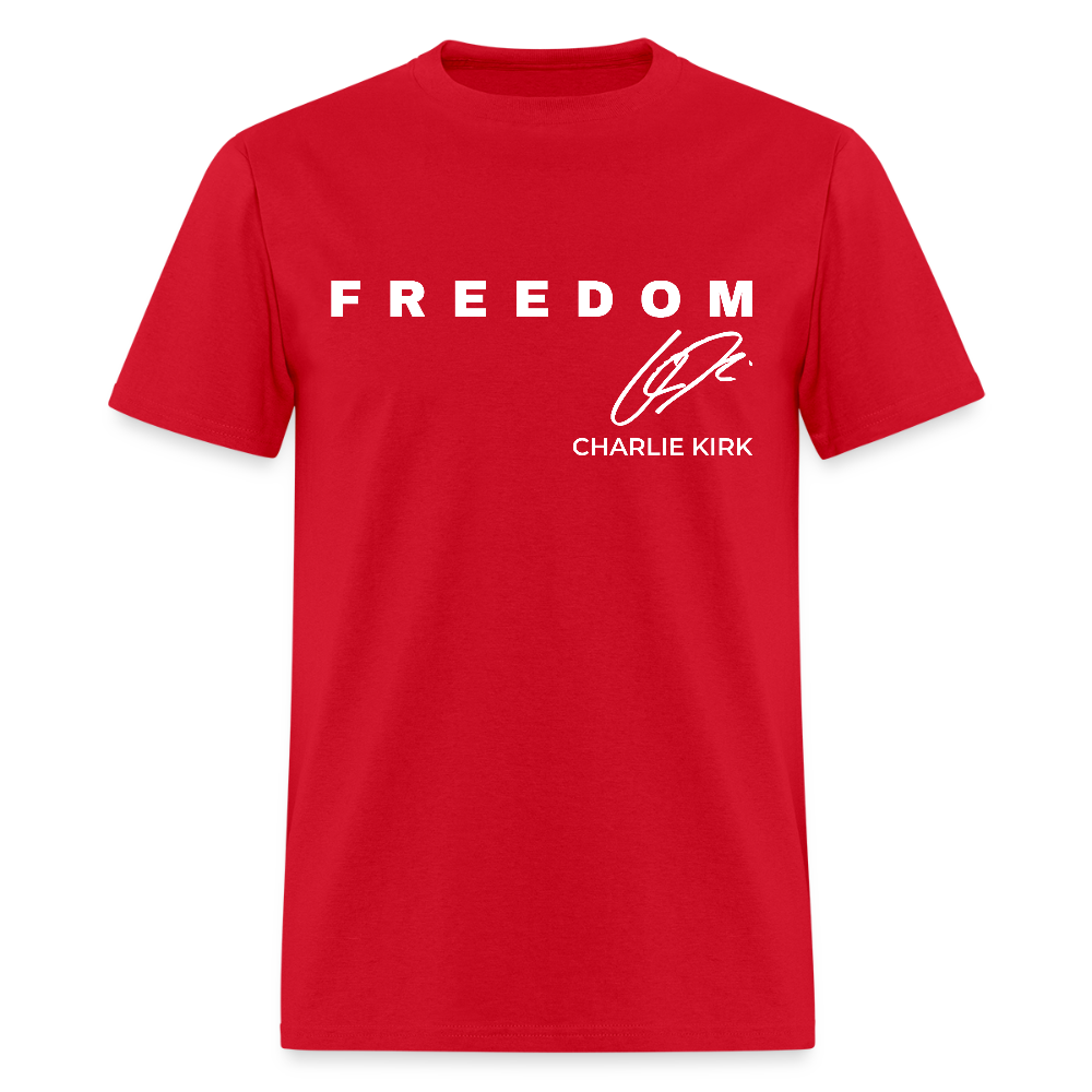 Freedom Thank You Charlie Kirk Signature A True Patriot 31 T Shirt Hoodie, Sweatshirt | CiraTrend.com (Image 5)