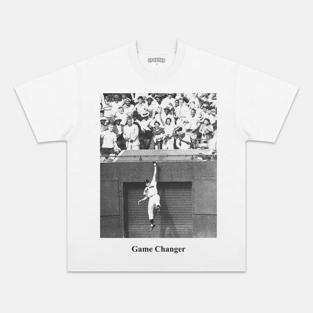 WILLIE MAYS - LEAPING CATCH TEE Hoodie, Sweatshirt | CiraTrend.com (Image 3)