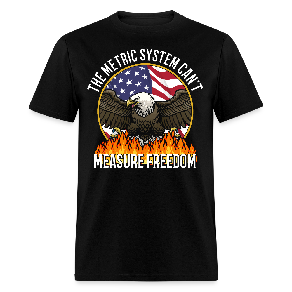 The Metric System Can't Measure Freedom USA Eagle T Shirt Hoodie, Sweatshirt | CiraTrend.com (Image 1)