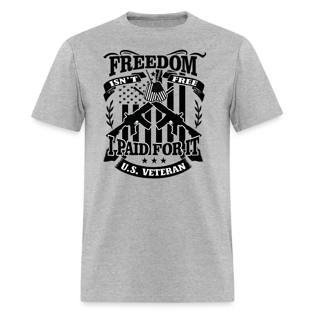 Freedom Isn't Free I Paid for It Veteran T Shirt Hoodie, Sweatshirt | CiraTrend.com (Image 3)