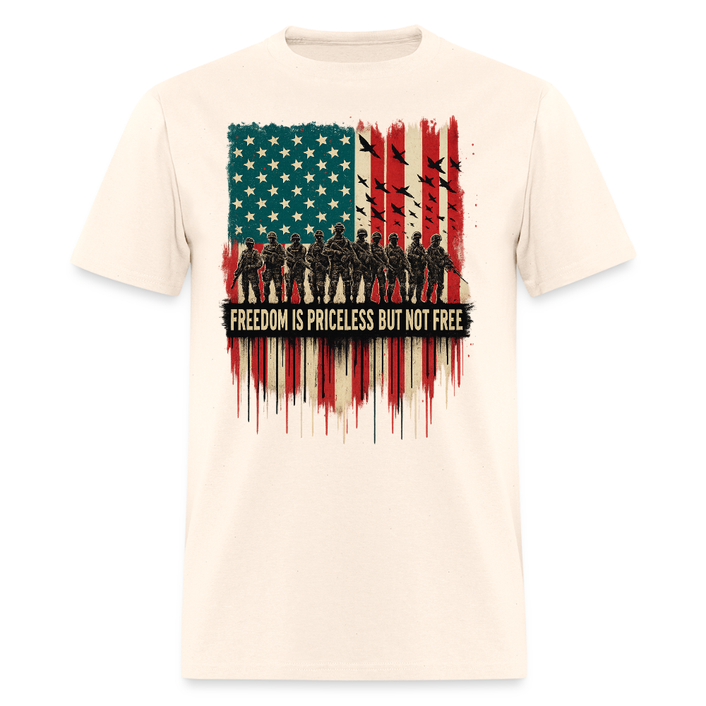 Freedom is Priceless but not Free Veteran T Shirt Hoodie, Sweatshirt | CiraTrend.com (Image 2)