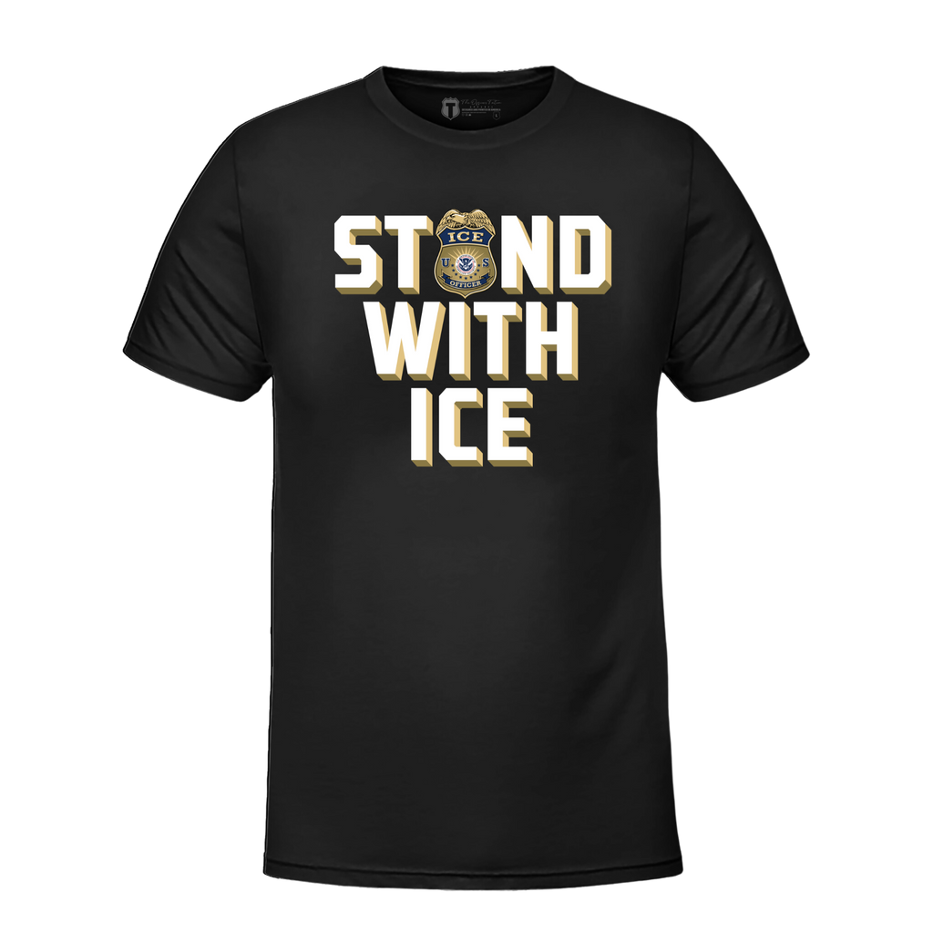 Stand With ICE T-Shirt Hoodie, Sweatshirt | CiraTrend.com (Image 2)