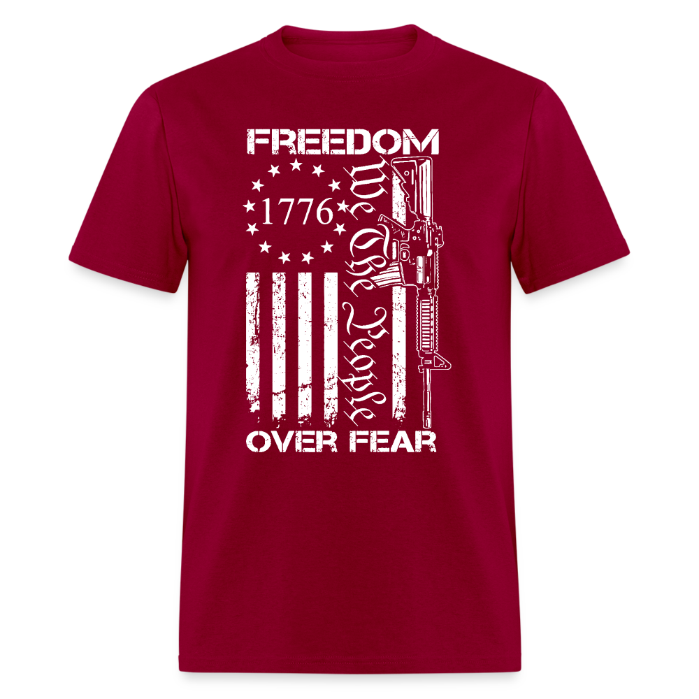 Freedom Over Fear We The People T Shirt Hoodie, Sweatshirt | CiraTrend.com (Image 2)