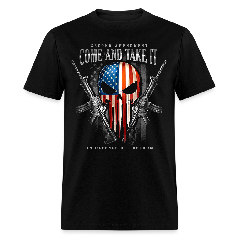 Second Amendment Come And Take It In Defense Of Freedom T Shirt Hoodie, Sweatshirt | CiraTrend.com (Image 1)