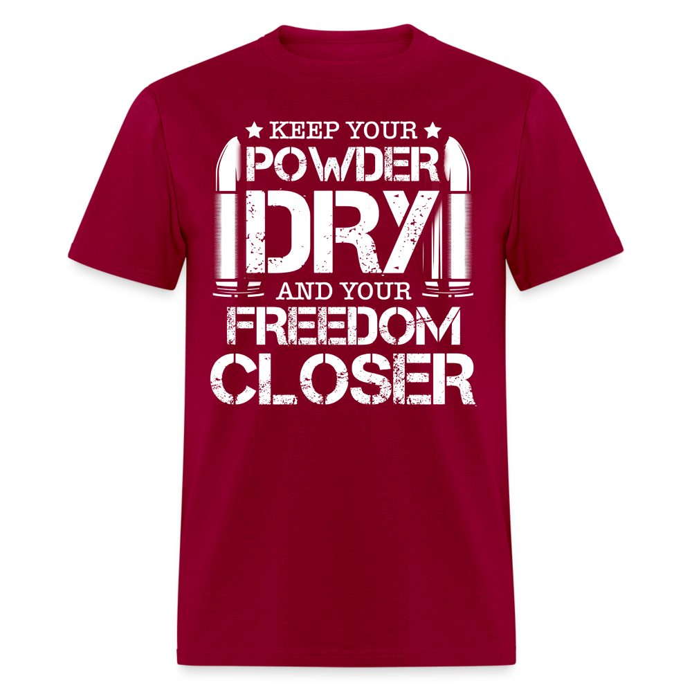 Keep Your Powder Dry and Your Freedom Closer T Shirt Hoodie, Sweatshirt | CiraTrend.com (Image 2)