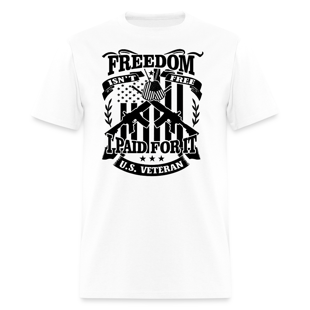 Freedom Isn't Free I Paid for It Veteran T Shirt Hoodie, Sweatshirt | CiraTrend.com (Image 1)