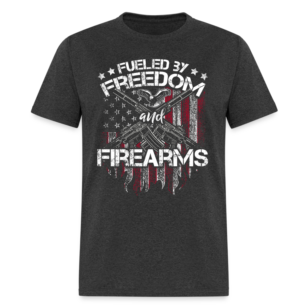 Fueled By Freedom And Firearms T Shirt Hoodie, Sweatshirt | CiraTrend.com (Image 4)