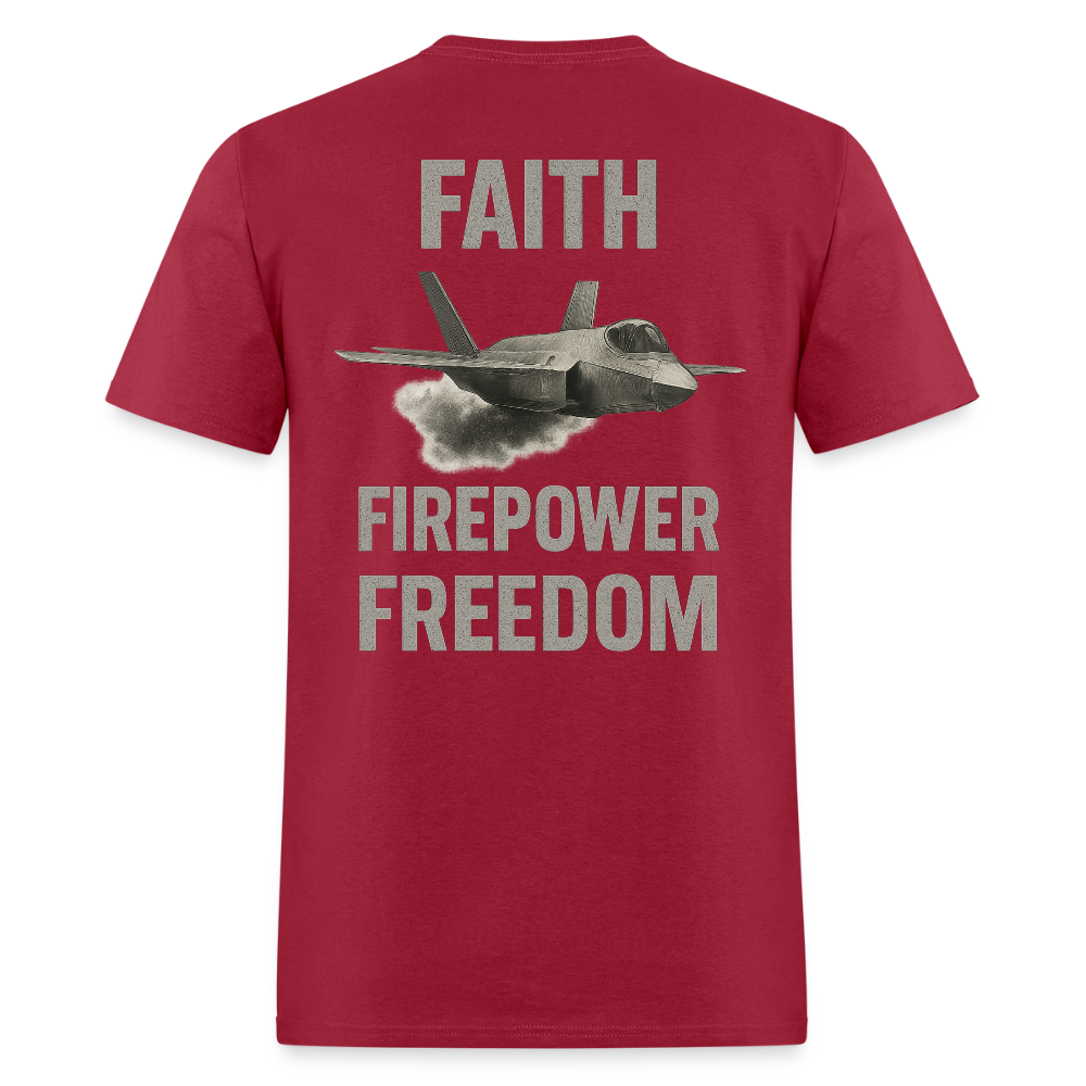Faith, Firepower, Freedom T Shirt Hoodie, Sweatshirt | CiraTrend.com (Image 3)