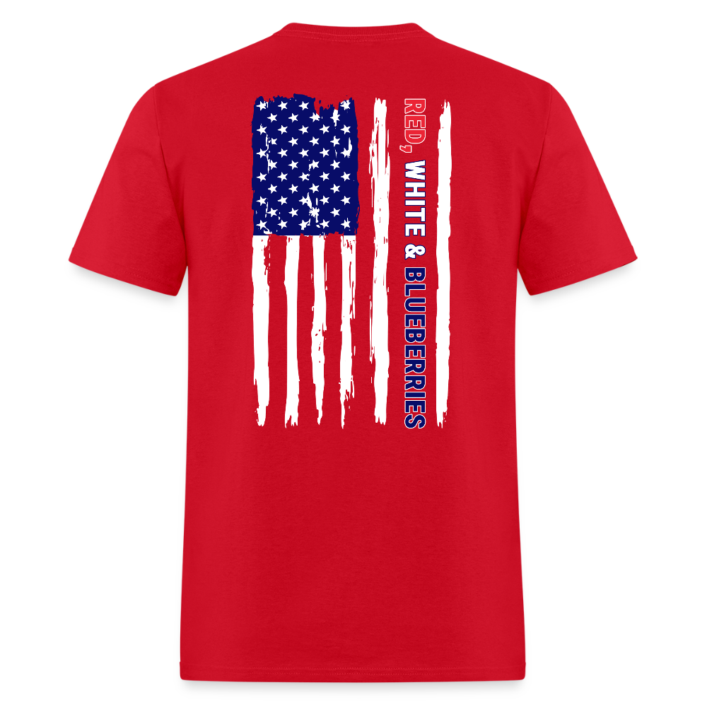 Freedom Charlie Red White and Blueberries US Flag T Shirt Hoodie, Sweatshirt | CiraTrend.com (Image 2)