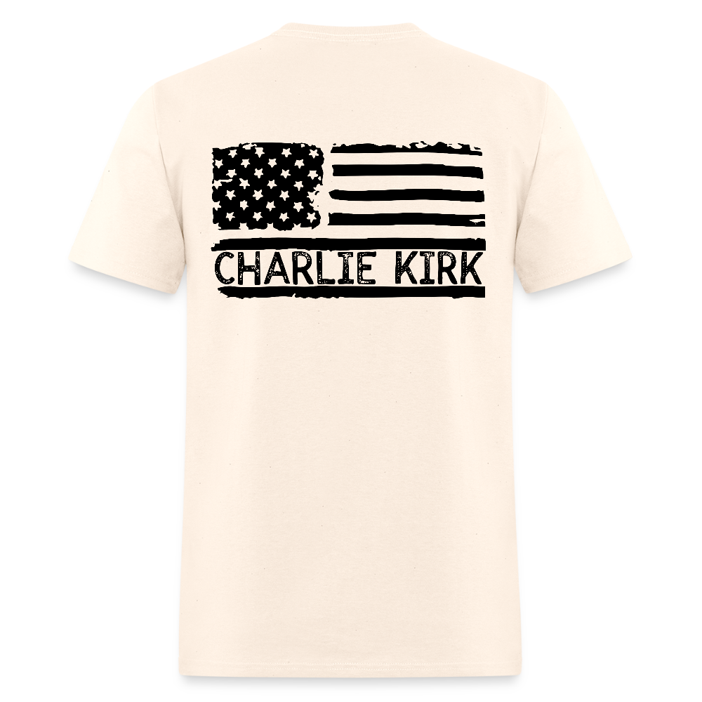 Charlie Kirk Freedom American Flag T Shirt Hoodie, Sweatshirt | CiraTrend.com (Image 4)