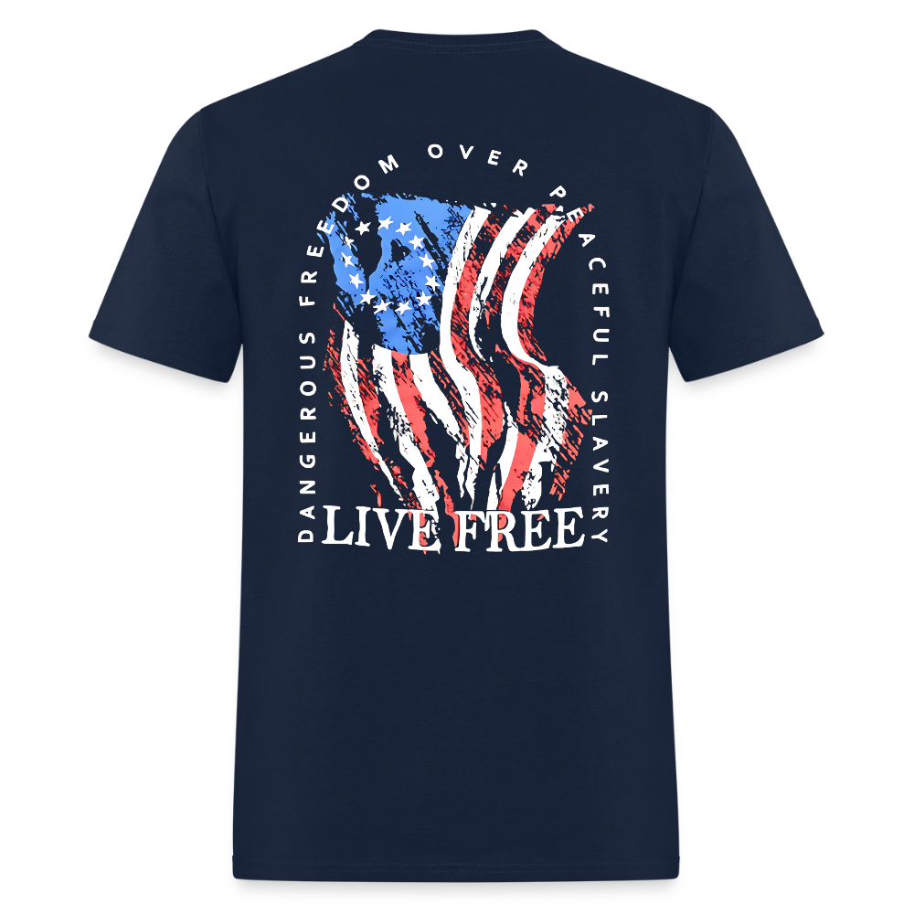 Dangerous Freedom Over Peaceful Slavery Live Free T Shirt Hoodie, Sweatshirt | CiraTrend.com (Image 5)