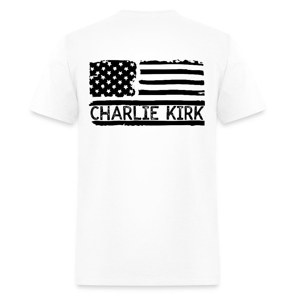 Charlie Kirk Freedom American Flag T Shirt Hoodie, Sweatshirt | CiraTrend.com (Image 2)