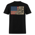 Beer Steak Guns & Freedom T Shirt Hoodie, Sweatshirt | CiraTrend.com (Image 1)