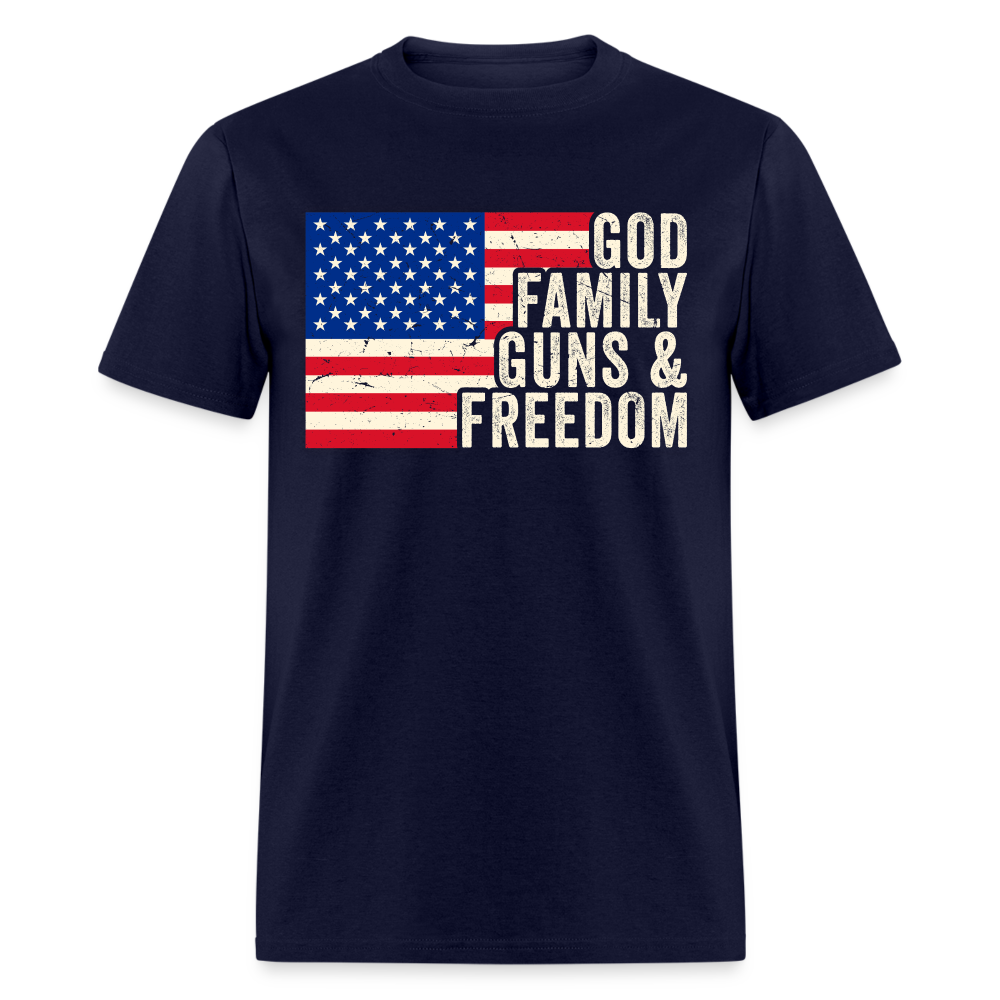 God Family Guns & Freedom T Shirt Hoodie, Sweatshirt | CiraTrend.com (Image 3)