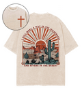 I Will Make Way Wilderness Double Sided Washed Christian T-Shirts, Hoodie, Sweatshirt