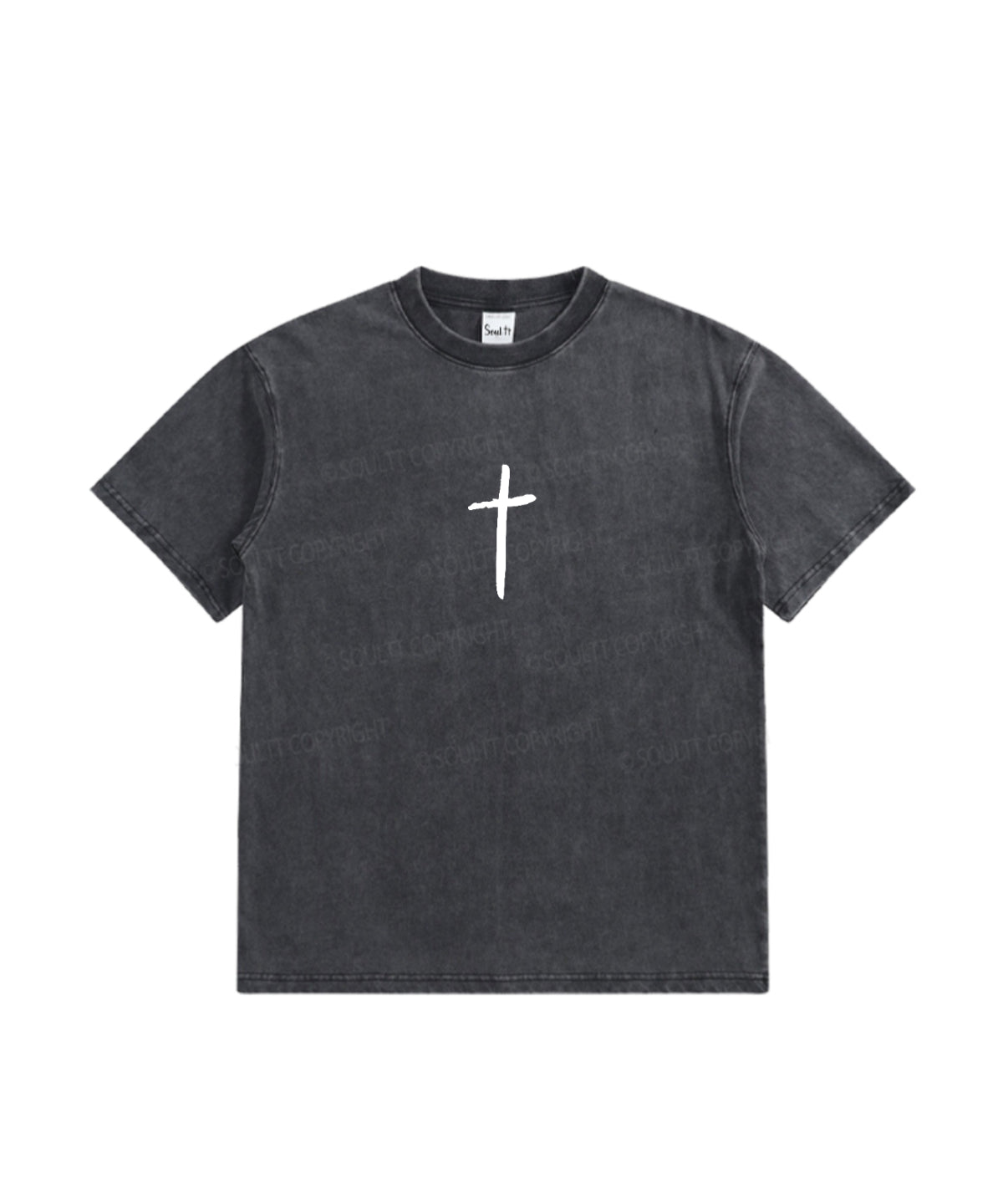 Kids Jesus Has My Back Double Sided Washed Christian T-shirt Hoodie, Sweatshirt | CiraTrend.com (Image 2)