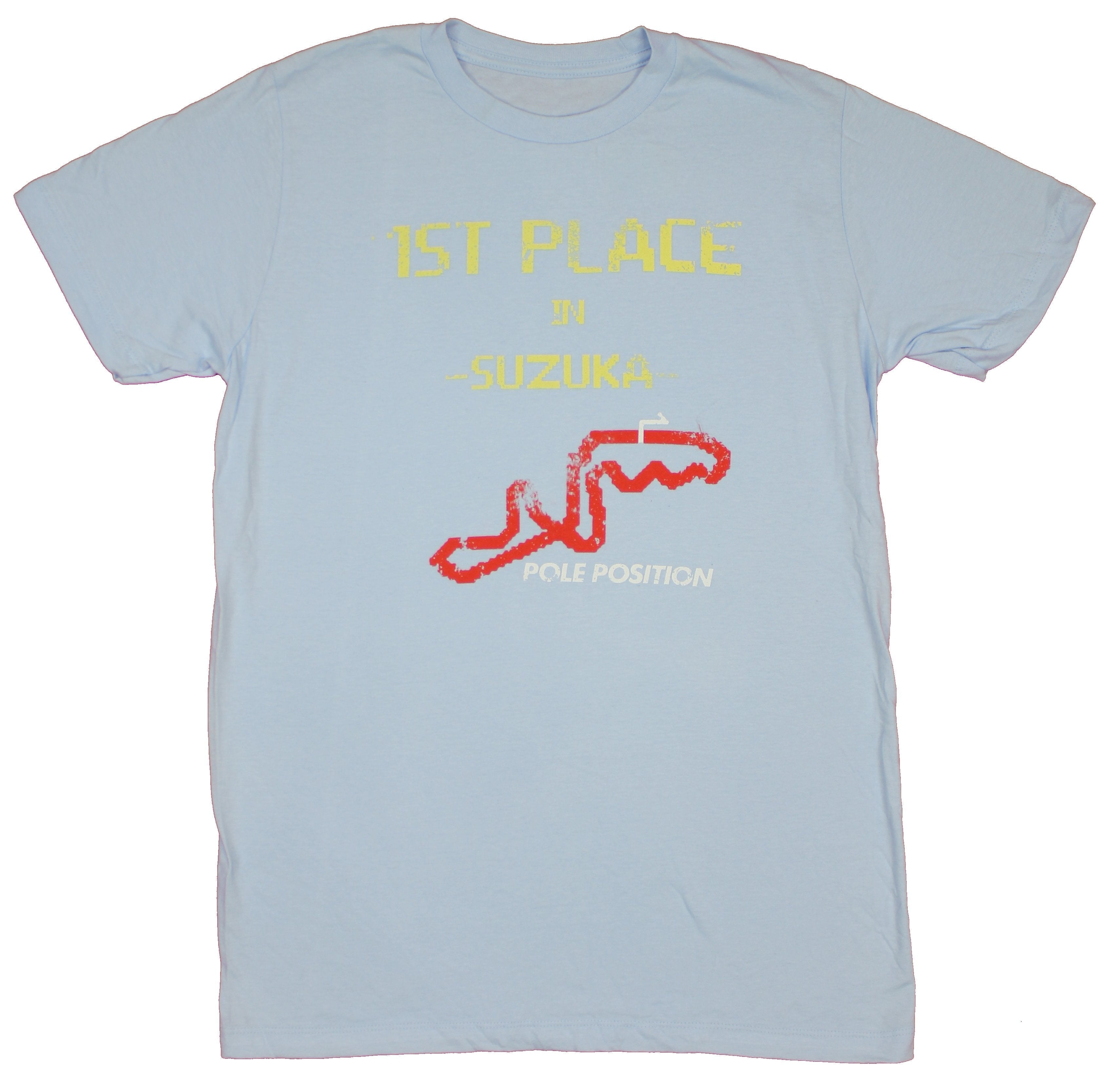 Pole Position Mens T-Shirt - 1st Place Suzuka Distressed Track Image Hoodie, Sweatshirt | CiraTrend.com