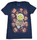 Trick or Treat Mens T-Shirt- Artful Character Collage Hoodie, Sweatshirt | CiraTrend.com