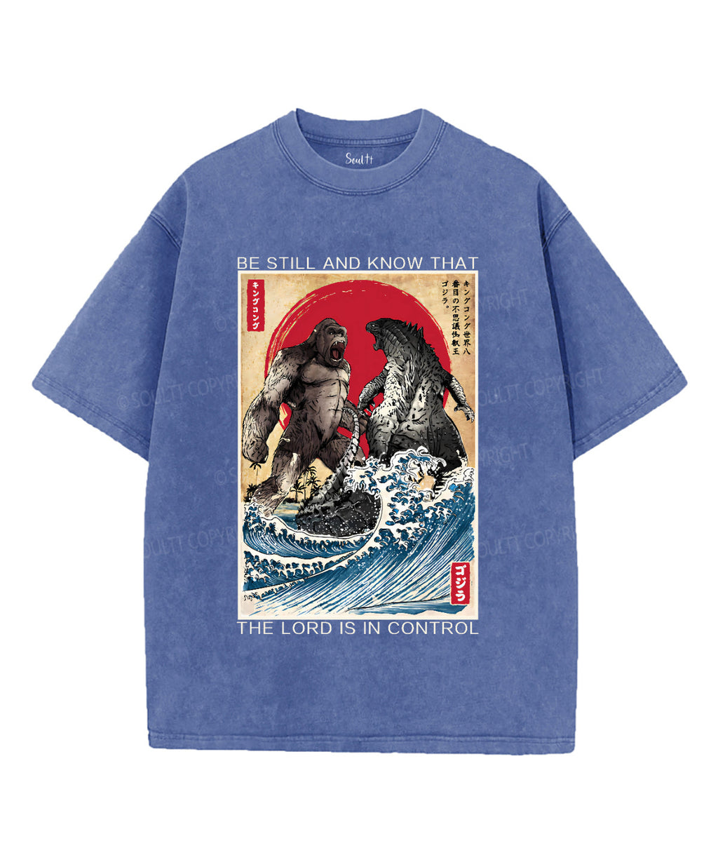 Be Still And Know Unisex Washed Christian T-shirt Style003 Hoodie, Sweatshirt | CiraTrend.com (Image 3)