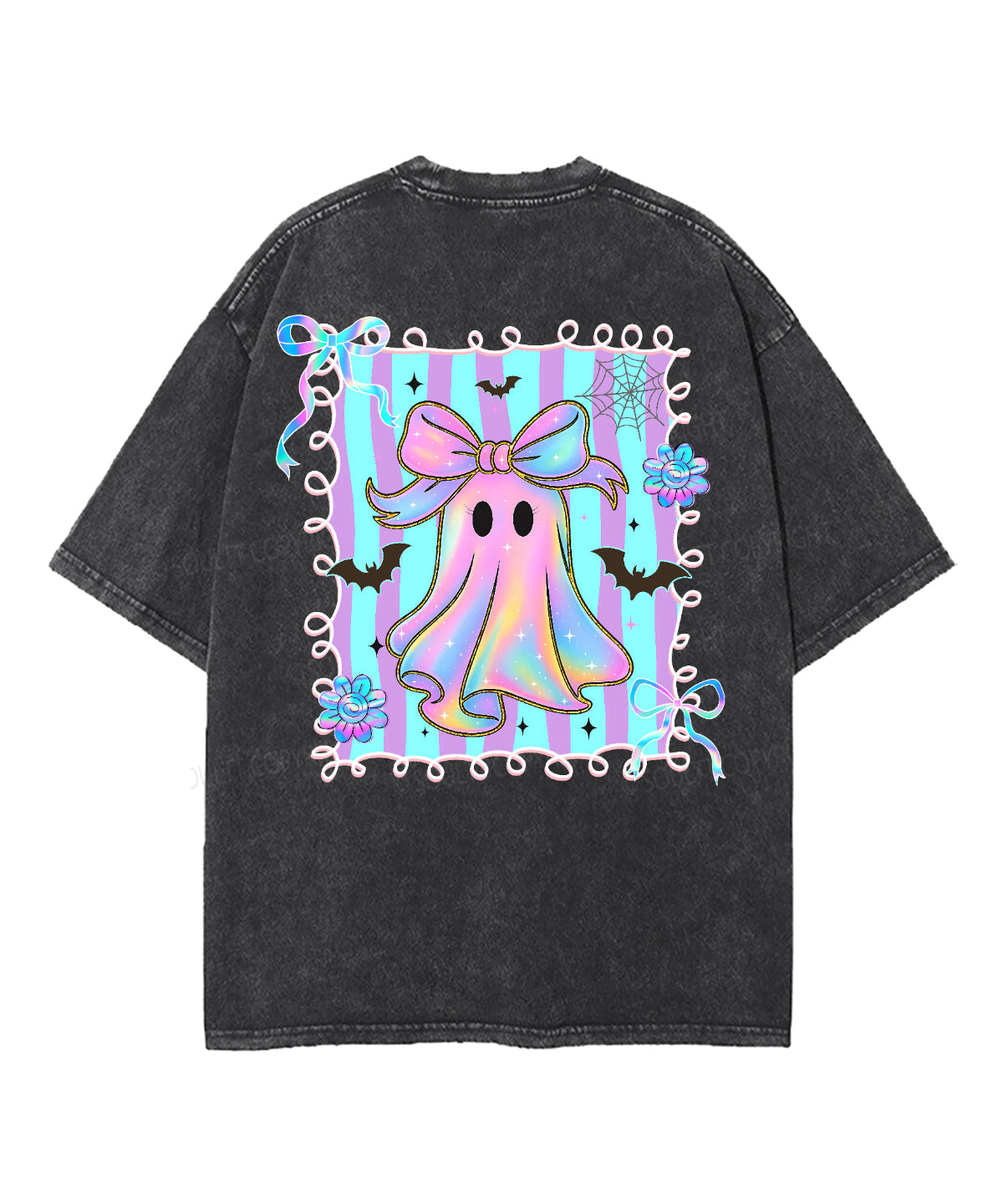 The Only Ghost Is Holy Ghost Double Sided Unisex Washed Christian T-shirt Hoodie, Sweatshirt | CiraTrend.com (Image 5)