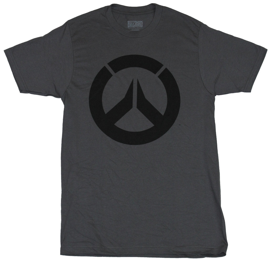 Overwatch Mens T-Shirt  - Simple Circle Logo Front & Back Image Hoodie, Sweatshirt | CiraTrend.com (Image 2)