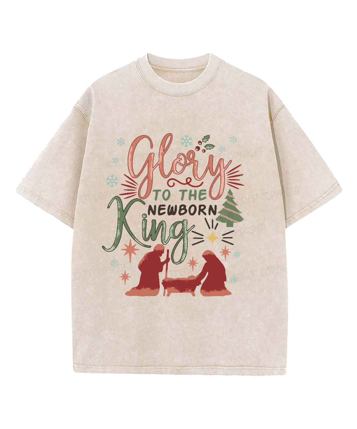 Glory Newborn King Washed Christian T-Shirts, Hoodie, Sweatshirt