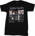 Jujutsu Kaisen Mens T-Shirt - Kanji Character Boxes Under Logo Hoodie, Sweatshirt | CiraTrend.com