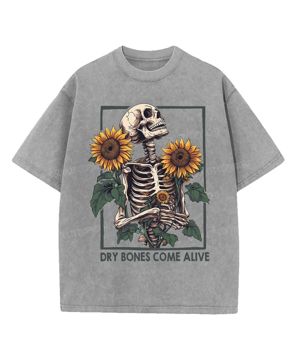 Dry Bones Come Alive Washed Christian Style002 T-Shirts, Hoodie, Sweatshirt