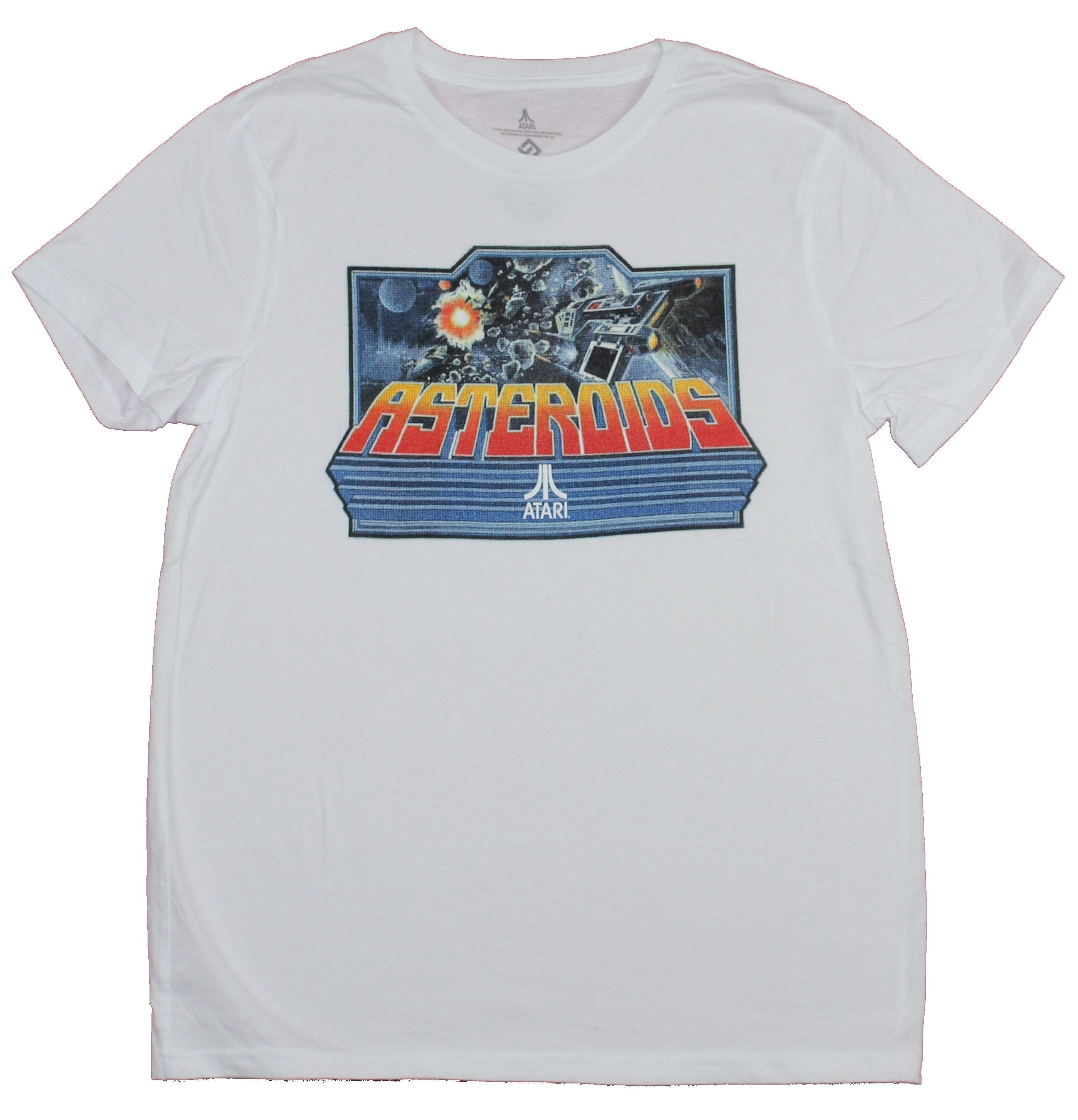 Asteroids Mens T-Shirt - Atari Arcade Art Framed Hoodie, Sweatshirt | CiraTrend.com