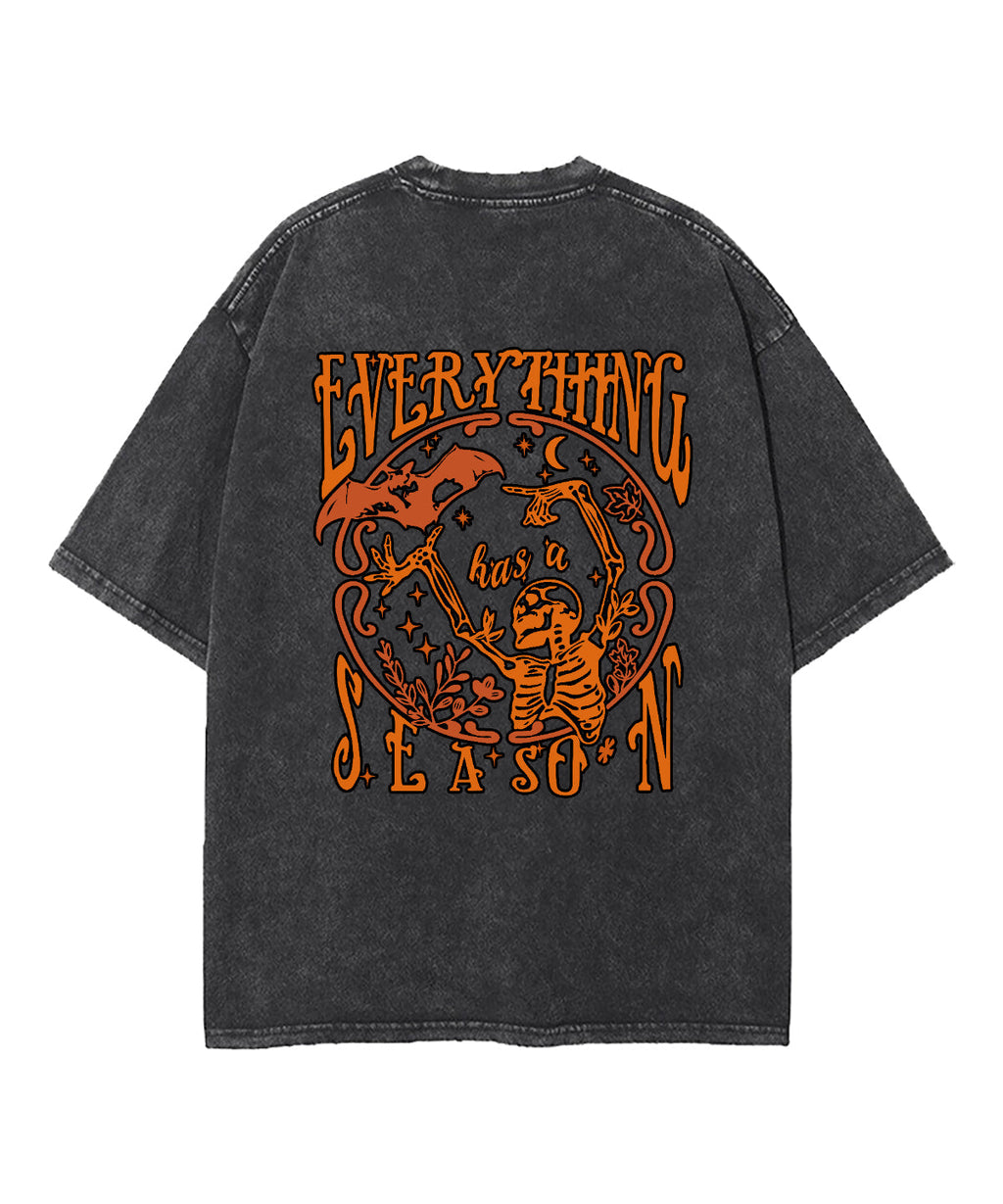 Everything Has Season Double Sided Washed Christian T-Shirts, Hoodie, Sweatshirt